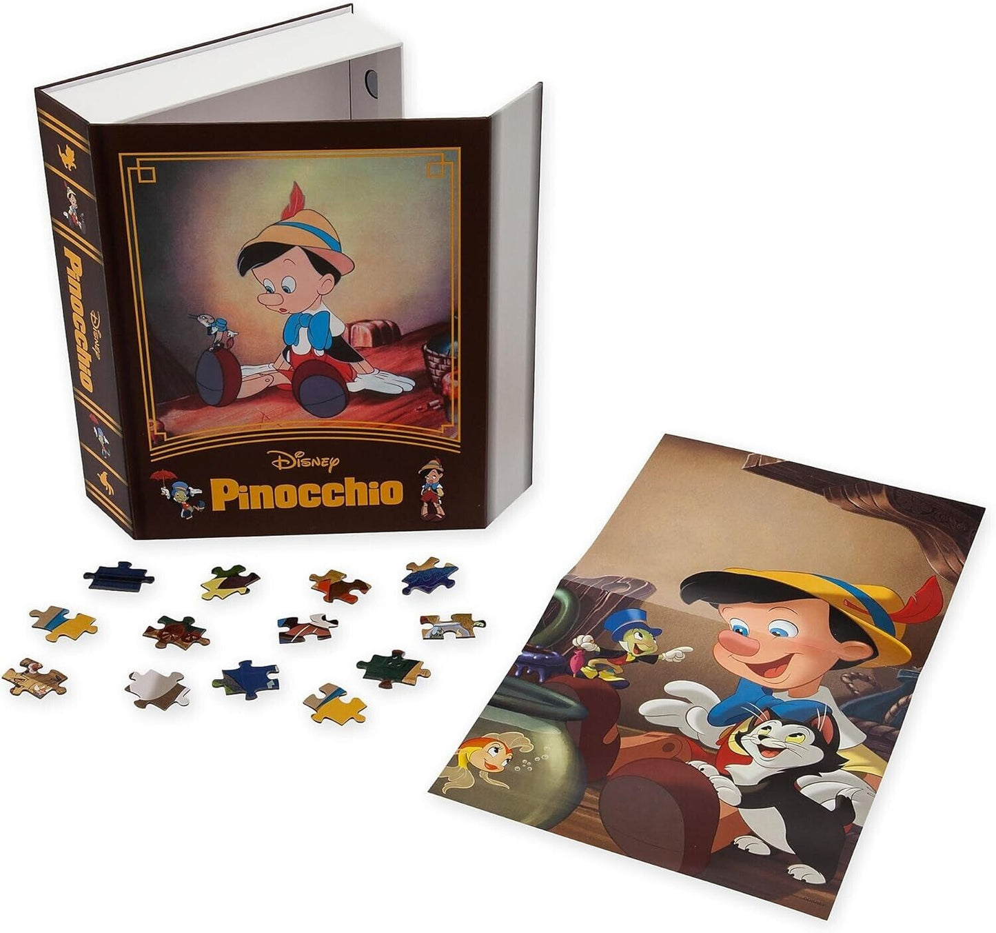 Disney Storybook 4-Pack Puzzle Set Pinocchio Dumbo Peter Pan Alice 500 Pcs Each
