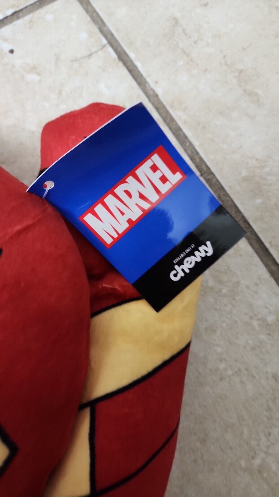 Marvel Rivals Iron Man Wagazoo Plush Dog Pet Puppy Toy for Medium Dogs