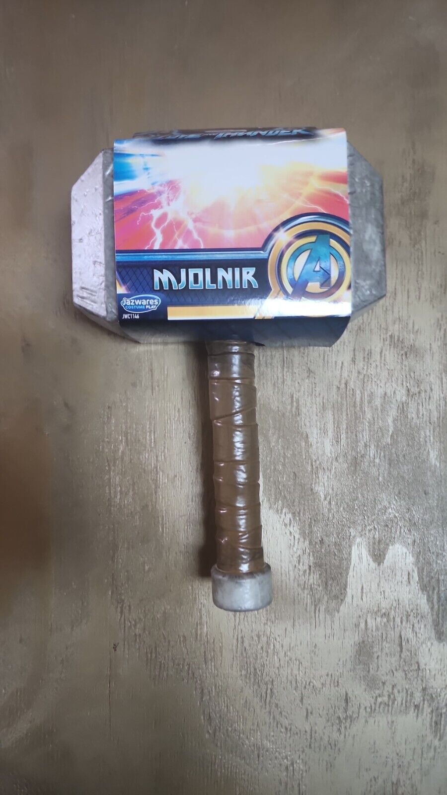 Marvel Avengers Thor Hammer Toy, Mighty Thor Mjolnir Hammer Replica