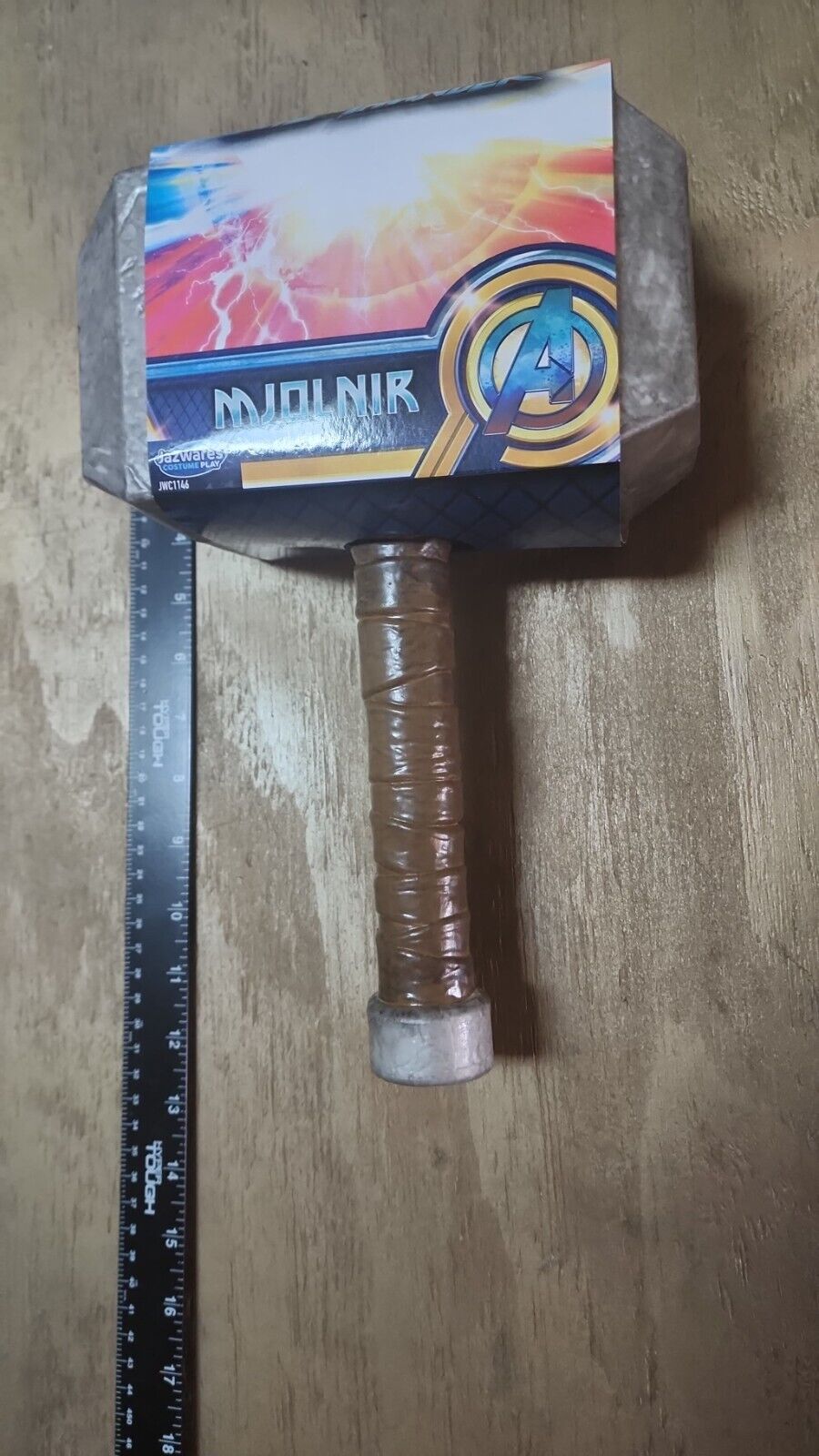 Marvel Avengers Thor Hammer Toy, Mighty Thor Mjolnir Hammer Replica