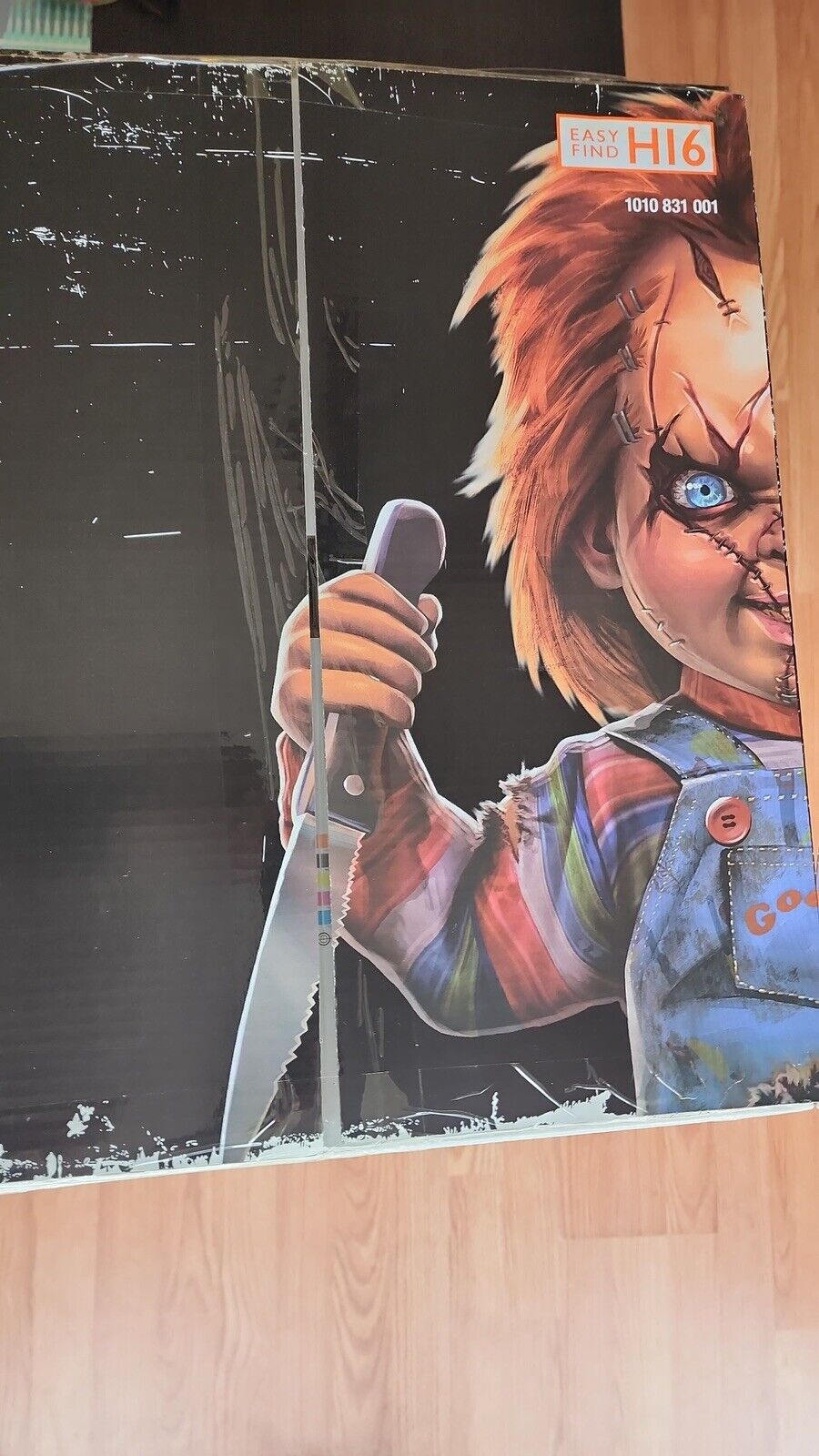 New & Sealed Home Depot Halloween 3.5 FT Animated Chucky Doll
