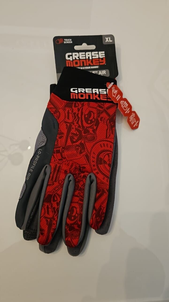 Feather Lite Red X-Large Automotive Glove