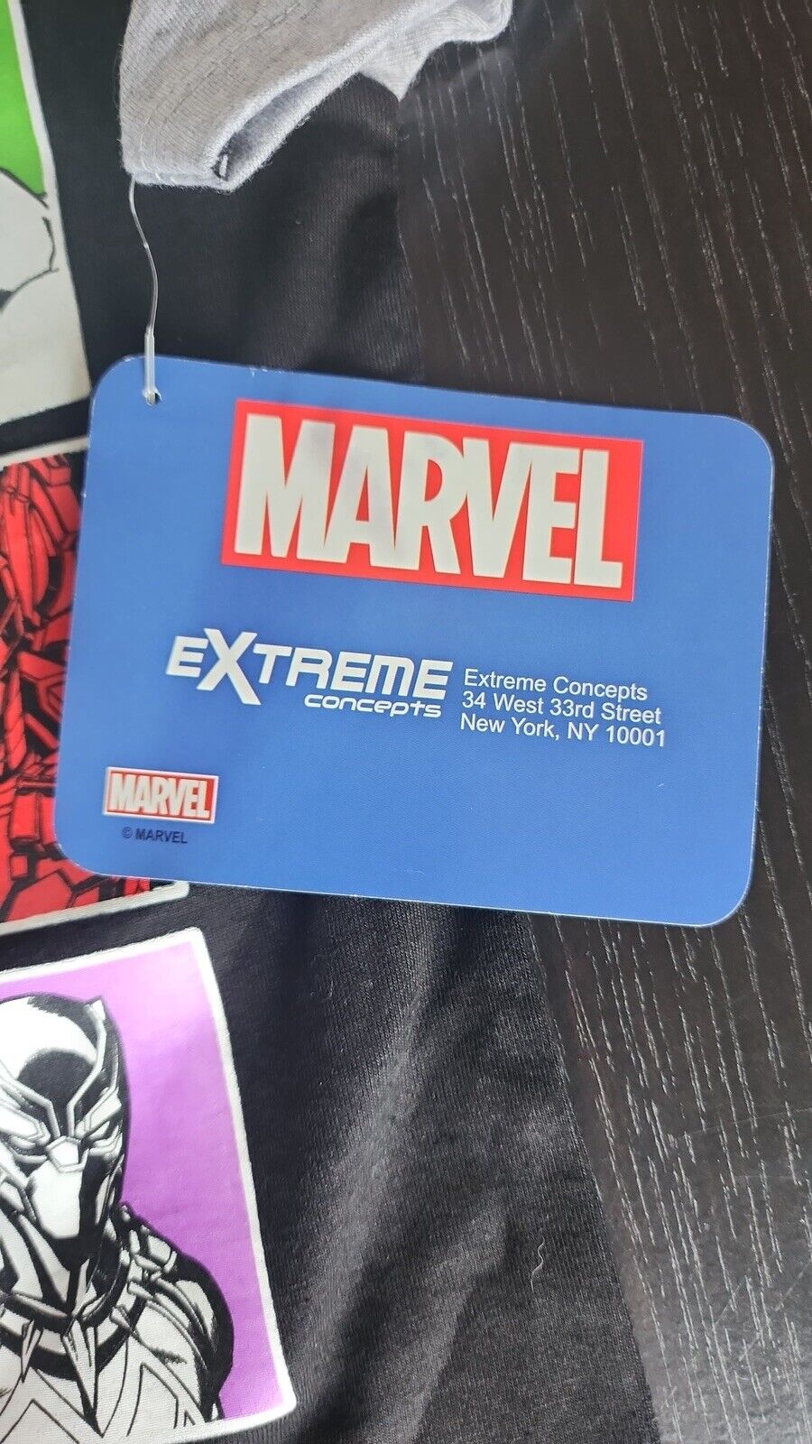 Marvel Kids Avengers T-shirt Size 4 With Sunglasses