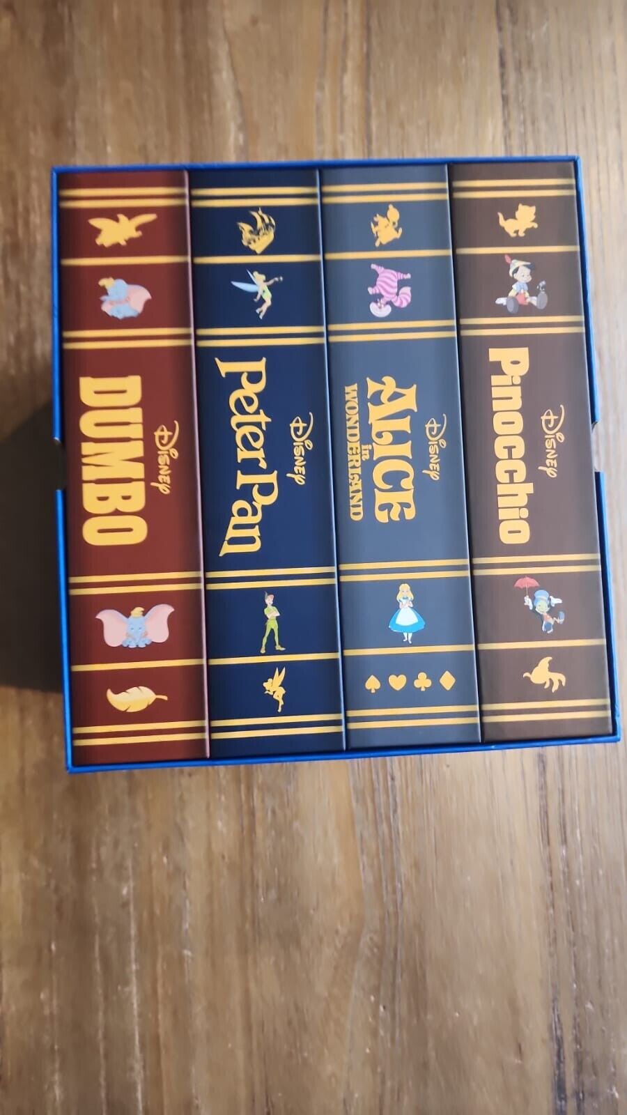 Disney Storybook 4-Pack Puzzle Set Pinocchio Dumbo Peter Pan Alice 500 Pcs Each