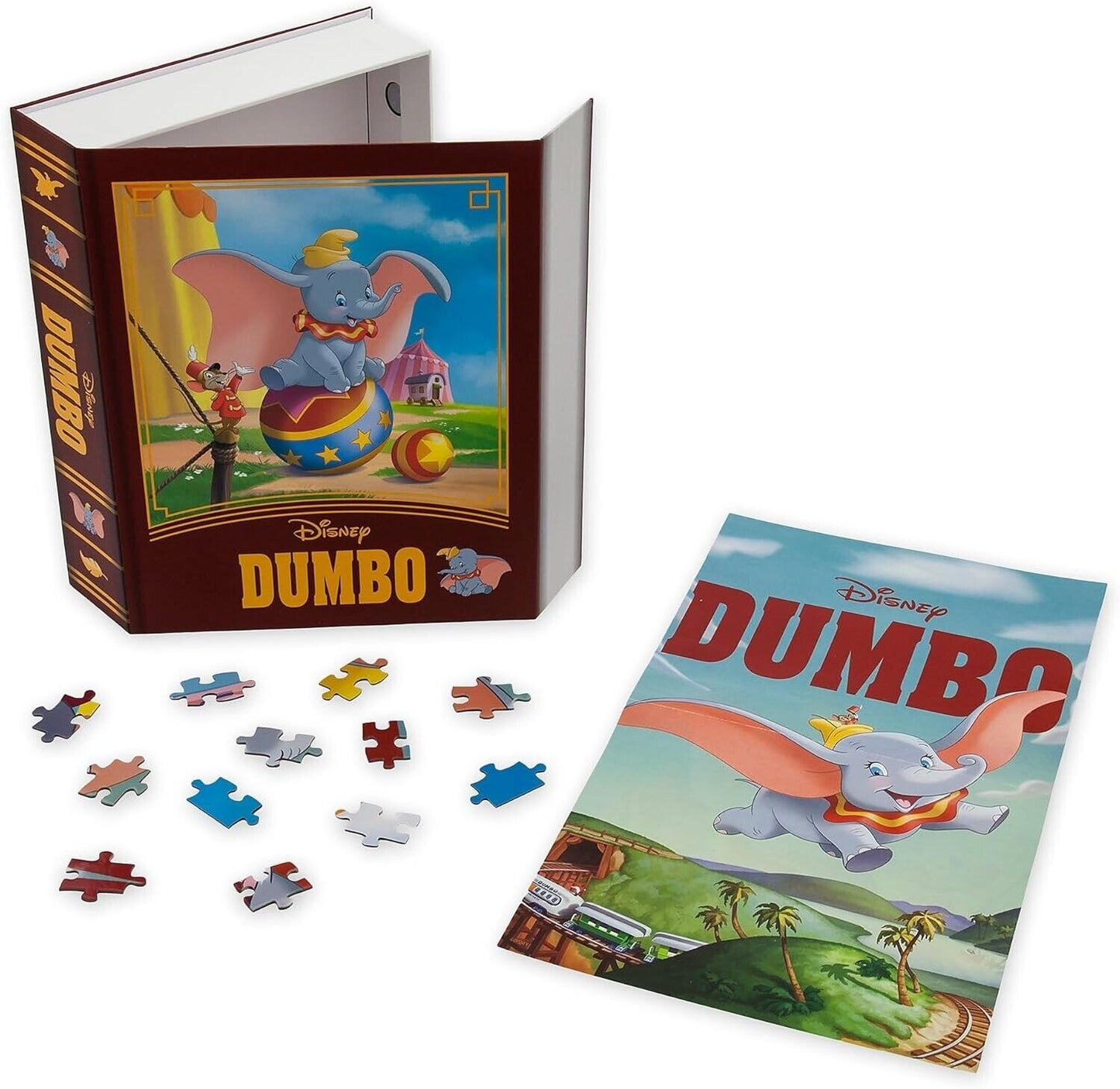 Disney Storybook 4-Pack Puzzle Set Pinocchio Dumbo Peter Pan Alice 500 Pcs Each