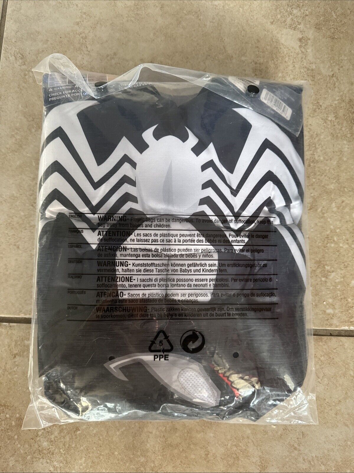 Venom Costume Spider-Man Marvel Rivals Child Medium 7/9