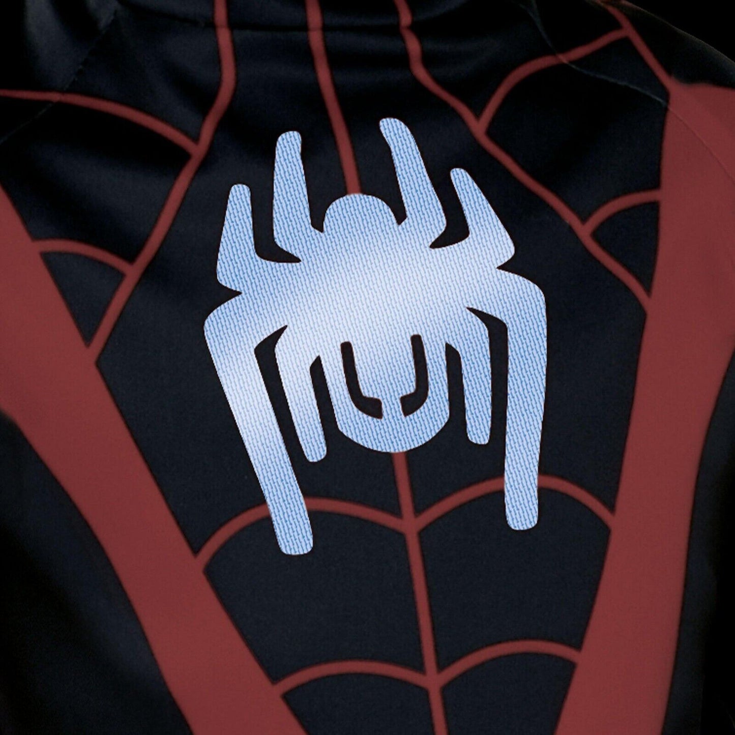 Miles Morales Jumpsuit Spiderman Costume Adult S, M, L, XXL