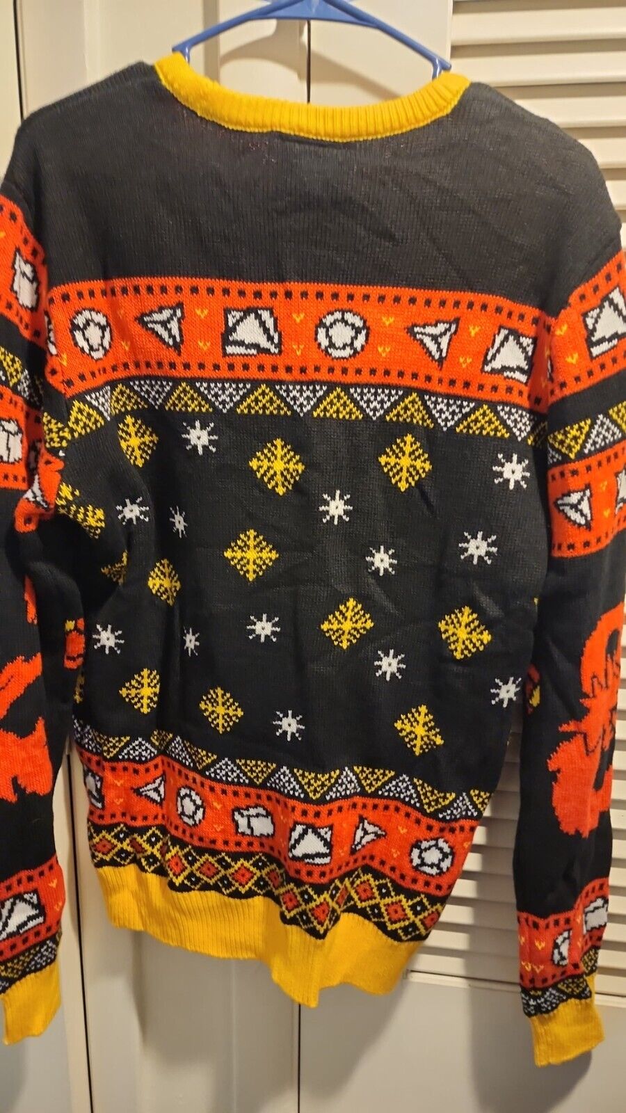 Dungeons And Dragons Ugly Christmas Sweater Mens M - L - Gamestop Xmas NEW
