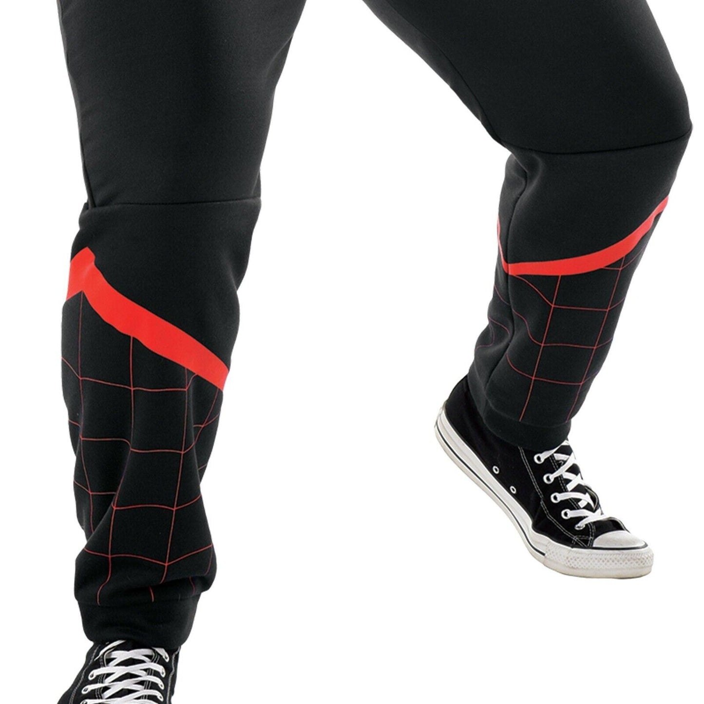 Miles Morales Jumpsuit Spiderman Costume Adult S, M, L, XXL