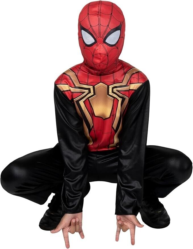 Marvel’s Halloween Spider-Man Integrated Suit Youth Costume Size M (8)