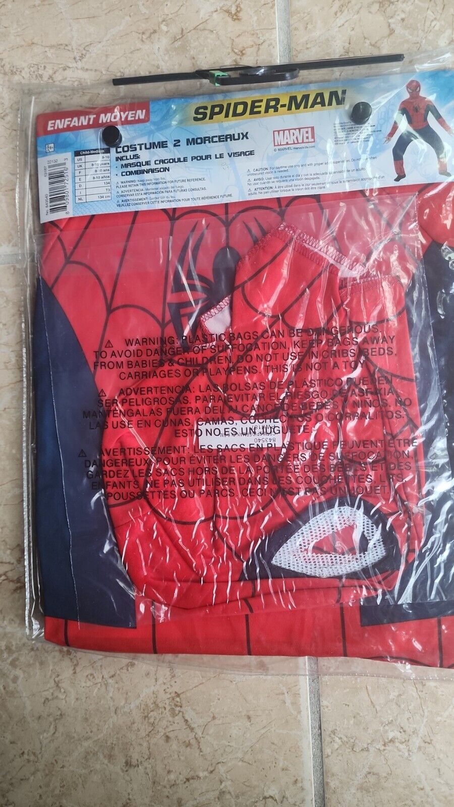 Child Costume Spider-Man Medium