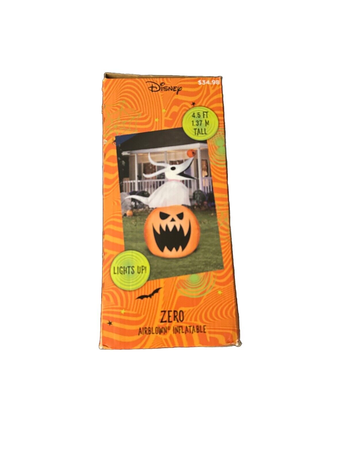 NEW Disney Nightmare Before Christmas Zero Halloween Airblown Inflatable 4.5 Ft