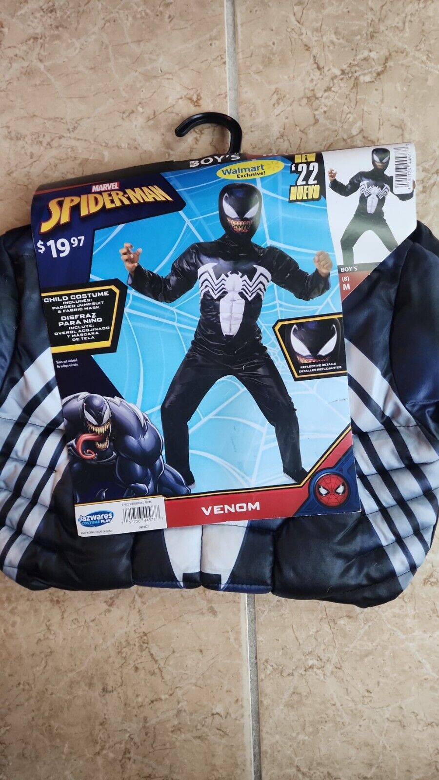 Venom Costume Spider-Man Marvel Child Medium 8