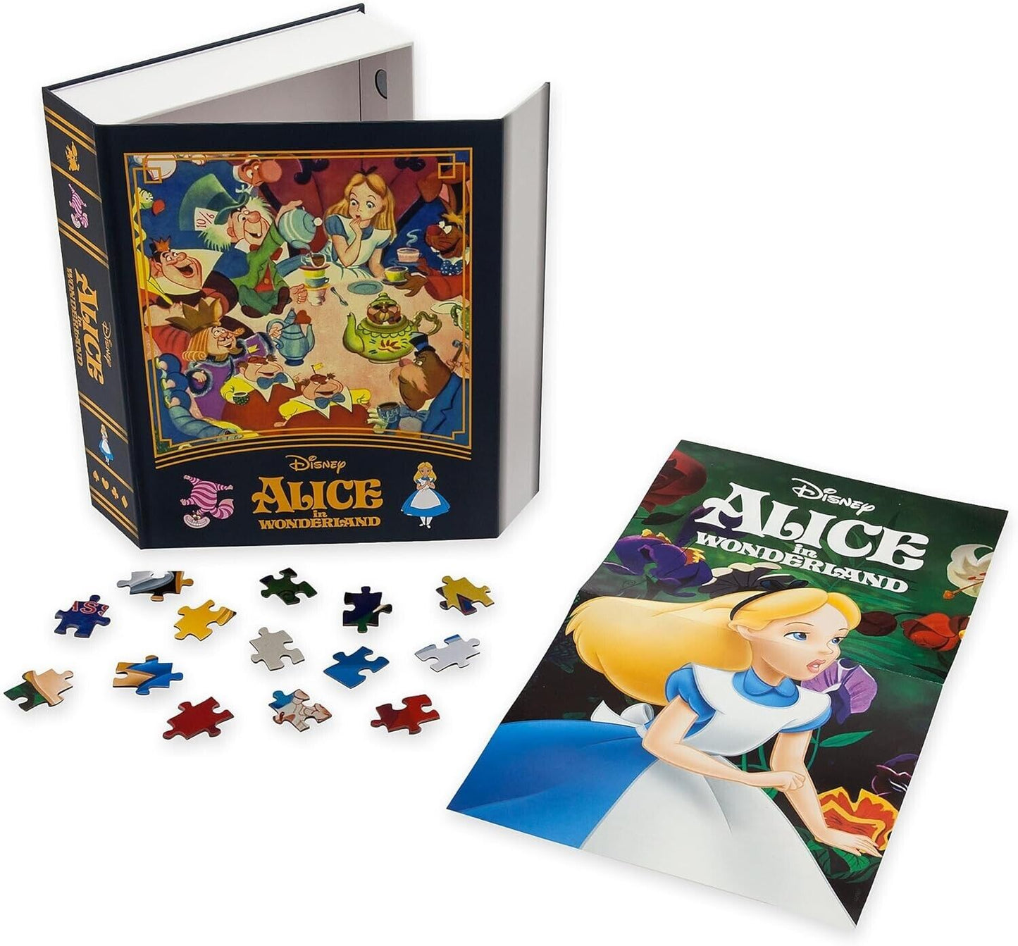 Disney Storybook 4-Pack Puzzle Set Pinocchio Dumbo Peter Pan Alice 500 Pcs Each
