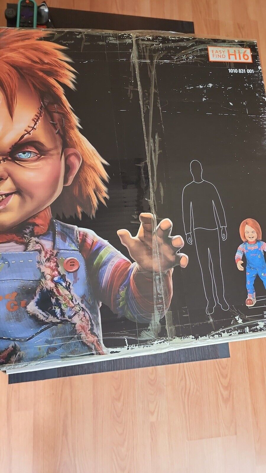 New & Sealed Home Depot Halloween 3.5 FT Animated Chucky Doll