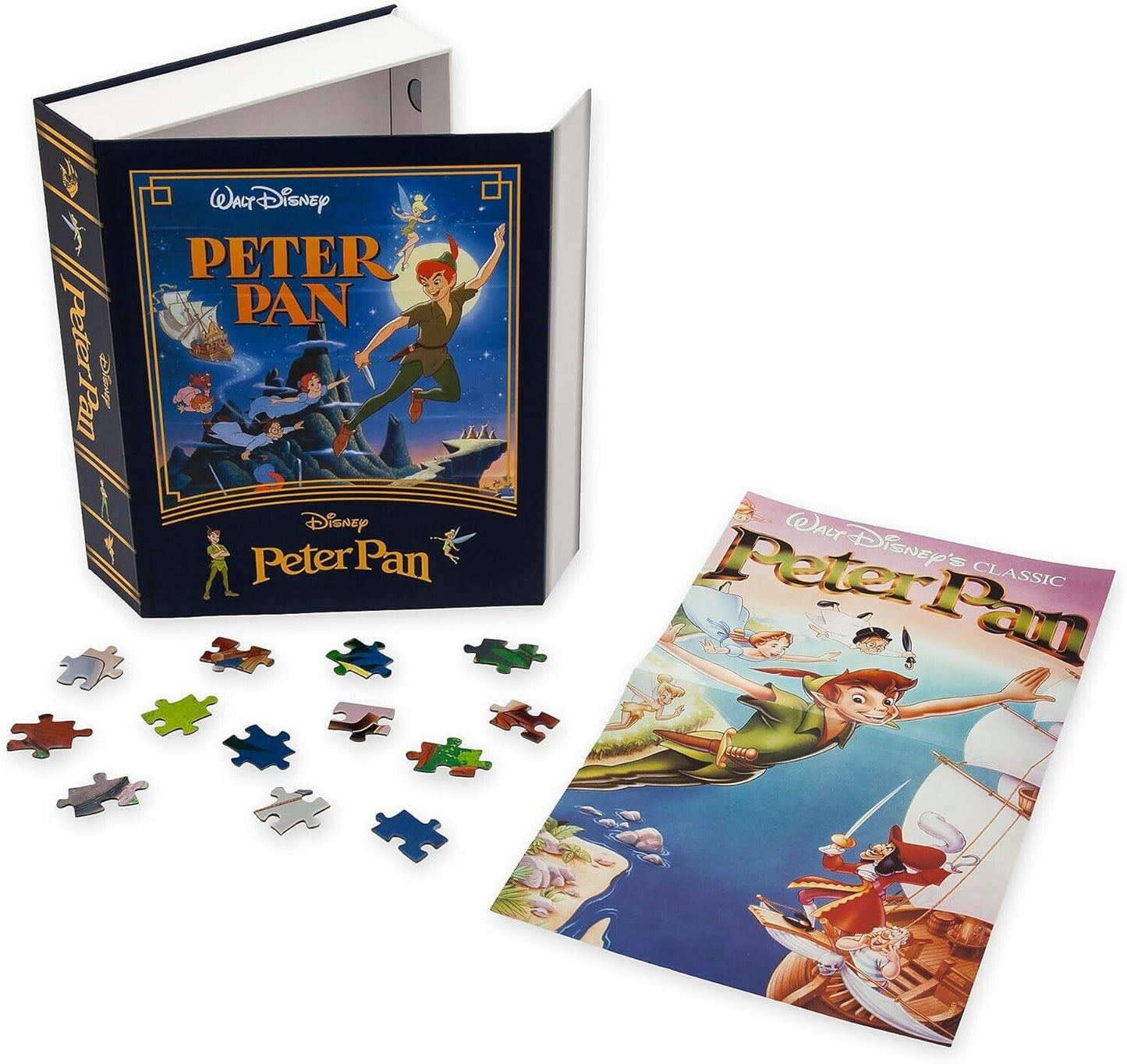 Disney Storybook 4-Pack Puzzle Set Pinocchio Dumbo Peter Pan Alice 500 Pcs Each