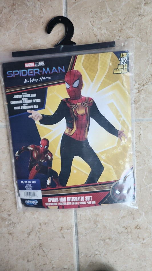 Marvel’s Halloween Spider-Man Integrated Suit Youth Costume Size M (8)