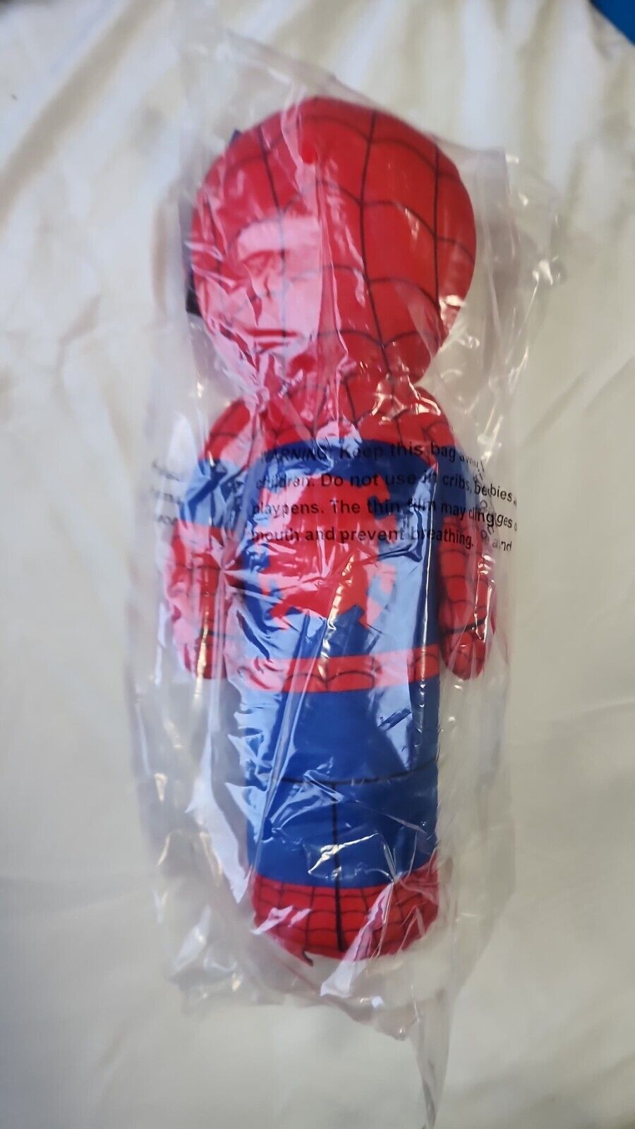 Marvel Rivals Spider-Man Bottle Plush Squeeky Dog Pet Puppy Toy for Medium Dogs