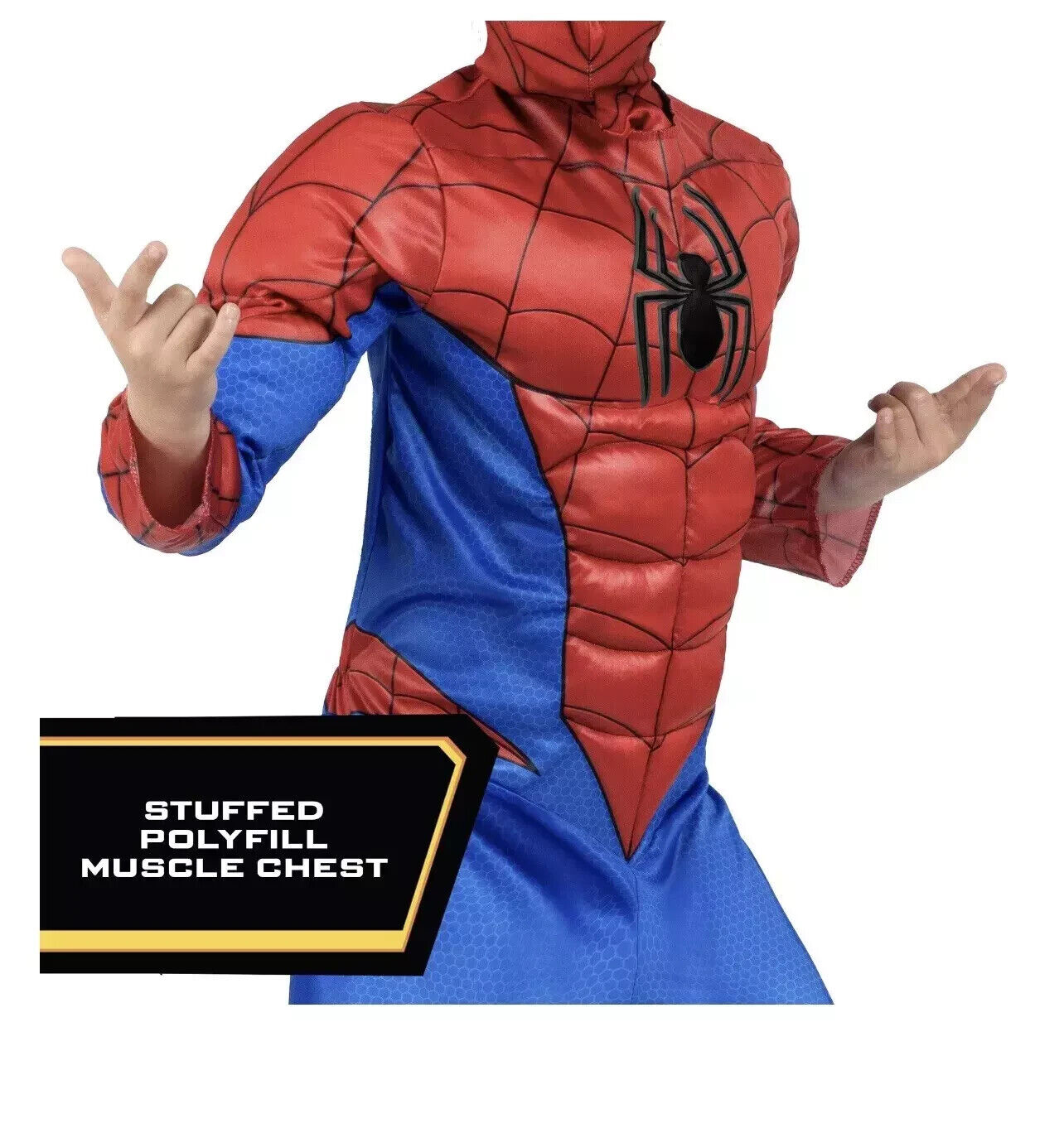 New Marvel’s Spider-Man Youth Size Small Halloween Costume Ages 6/7